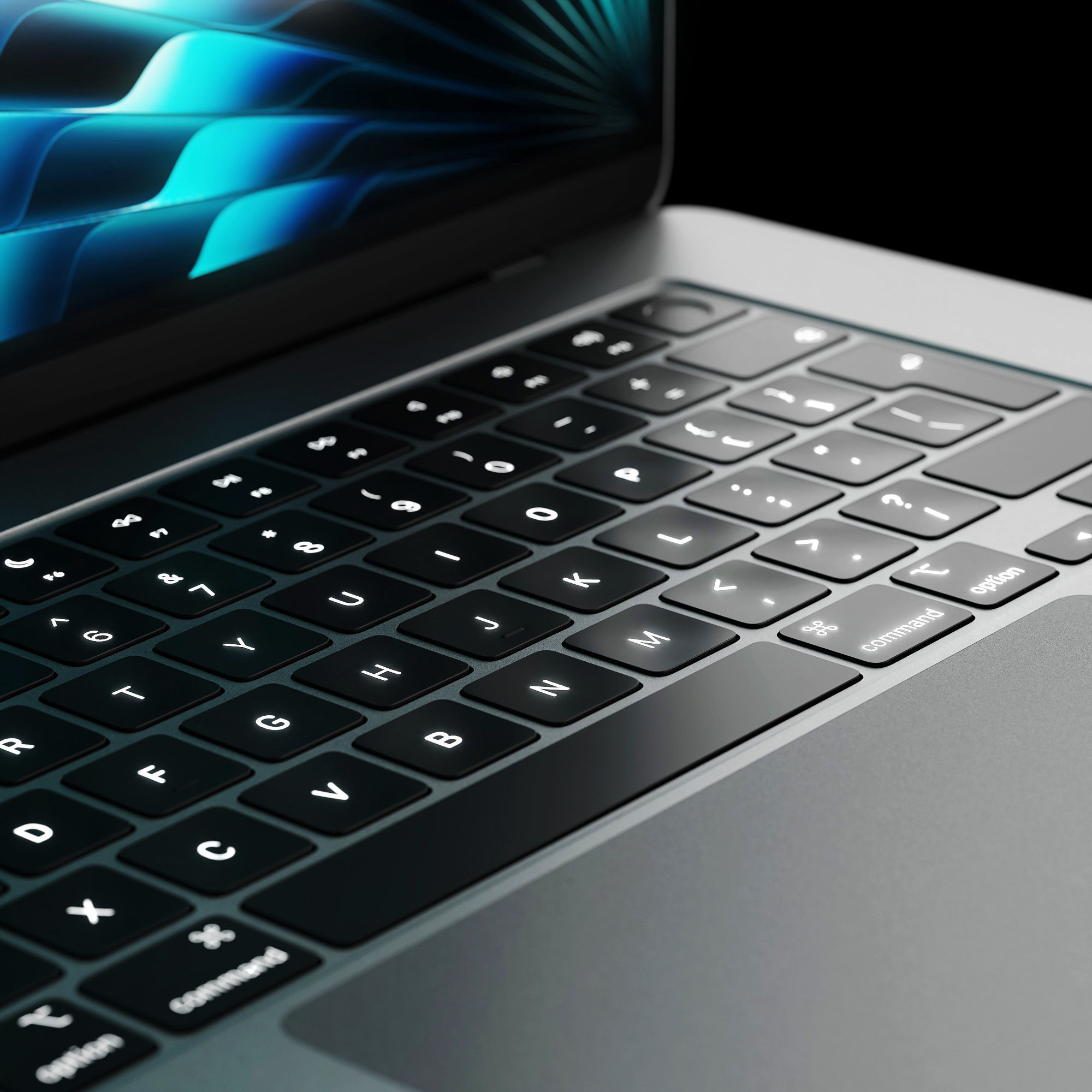Apple MacBook Air 2023 3D model_8