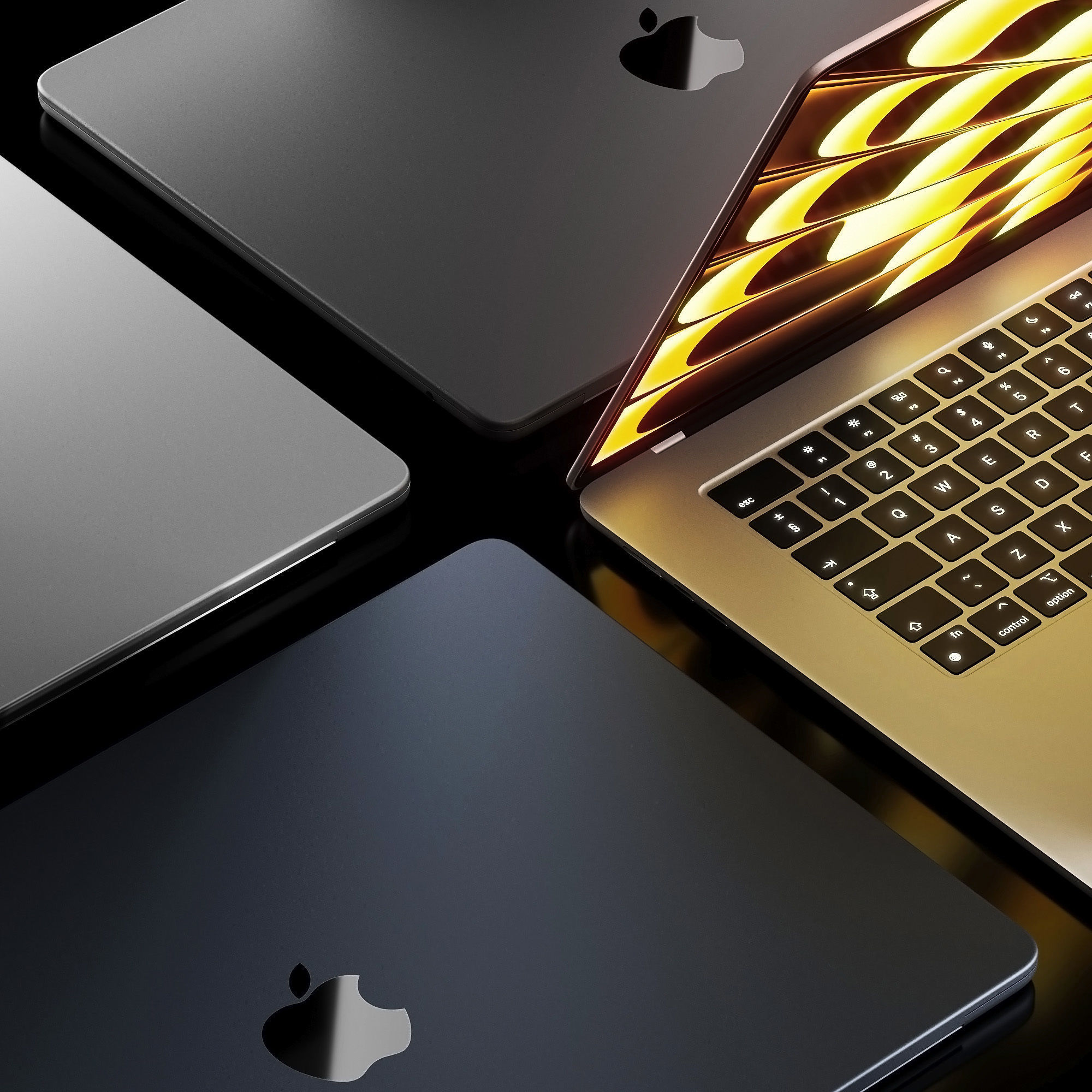 Apple MacBook Air 2023 3D model_1