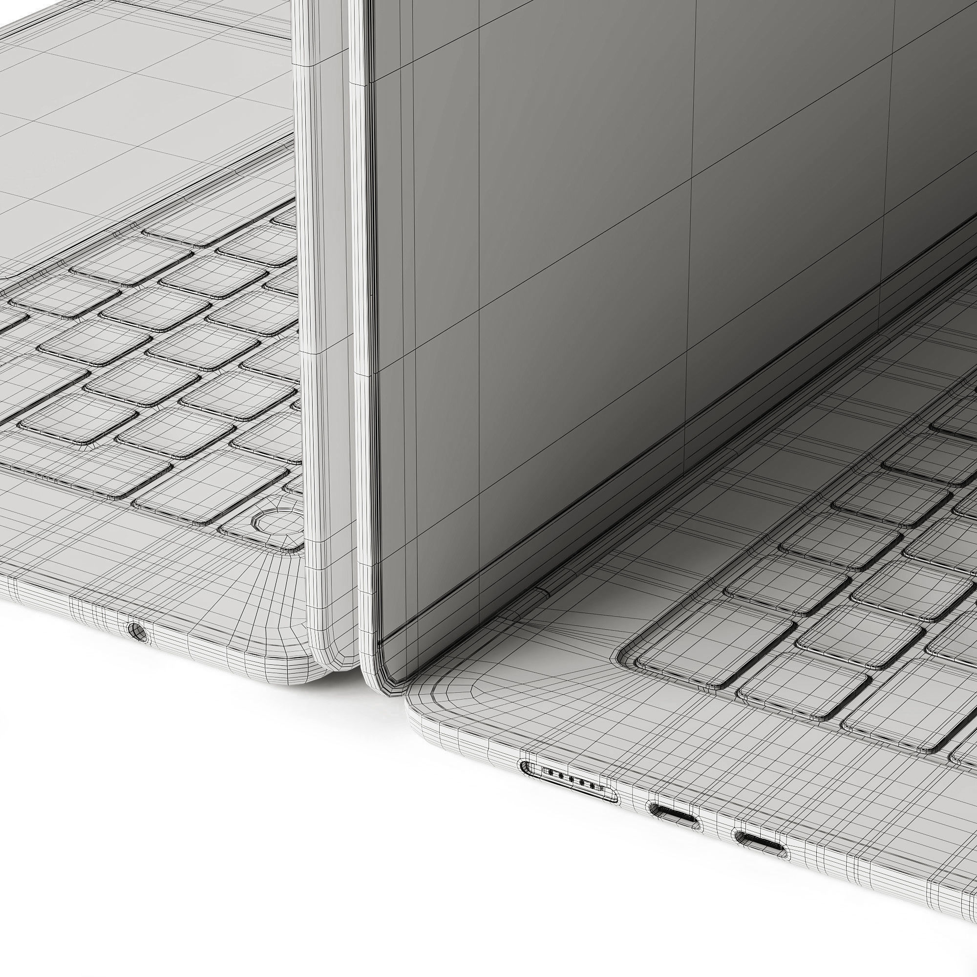 Apple MacBook Air 2023 3D model_12