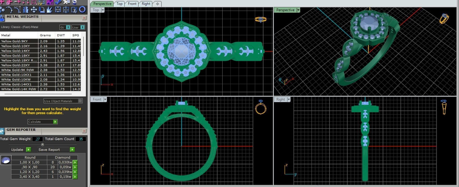 78 Excellent Solitaire Anniversary Ring Prong and Bezel Set  3D print model_2