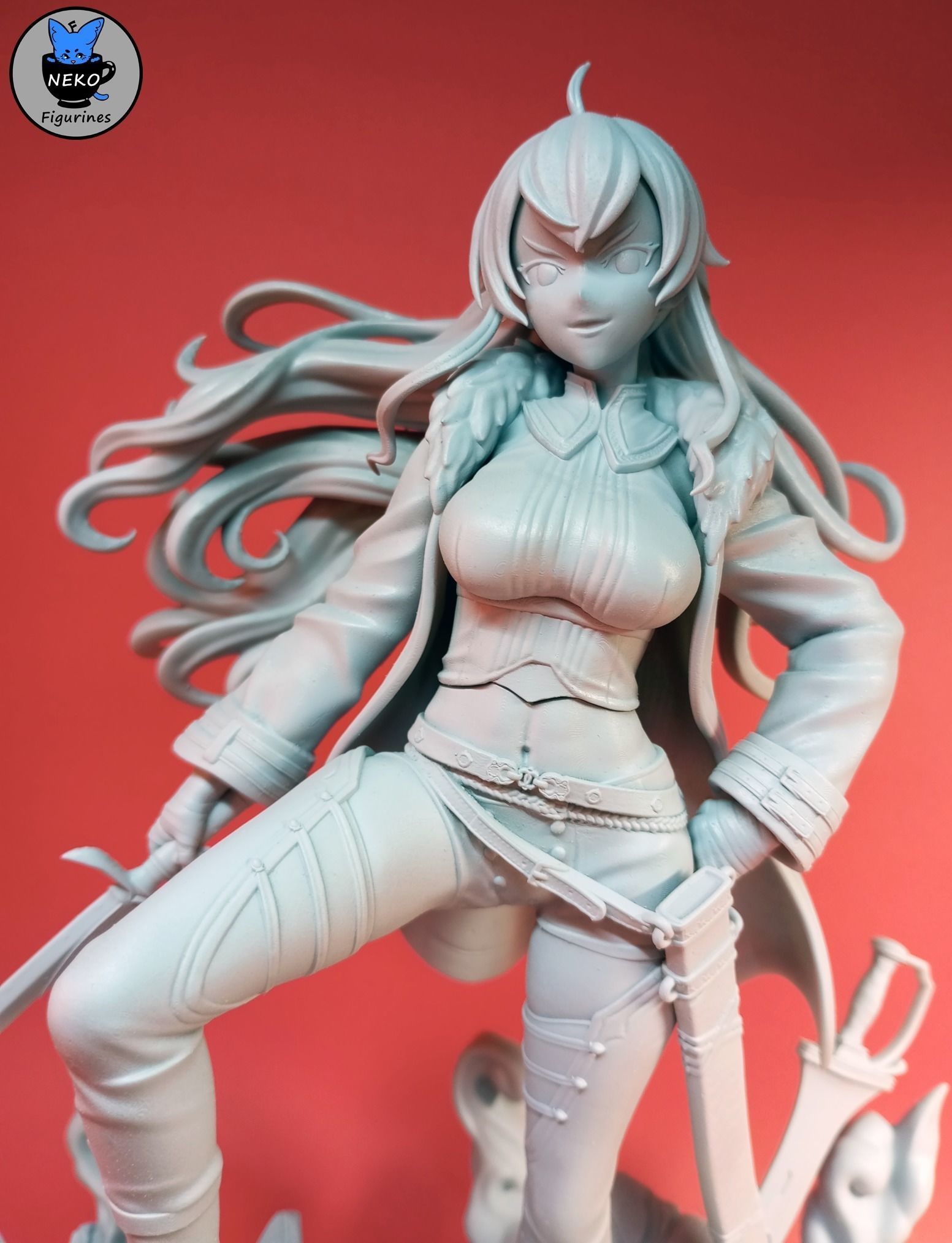 Eris Greyrat - Mushoku Tensei Anime Figurine for 3D Printing 3D print model_8