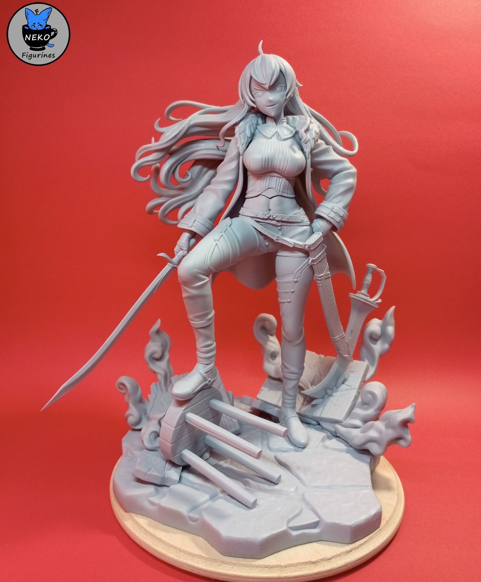 Eris Greyrat - Mushoku Tensei Anime Figurine for 3D Printing 3D print model_6