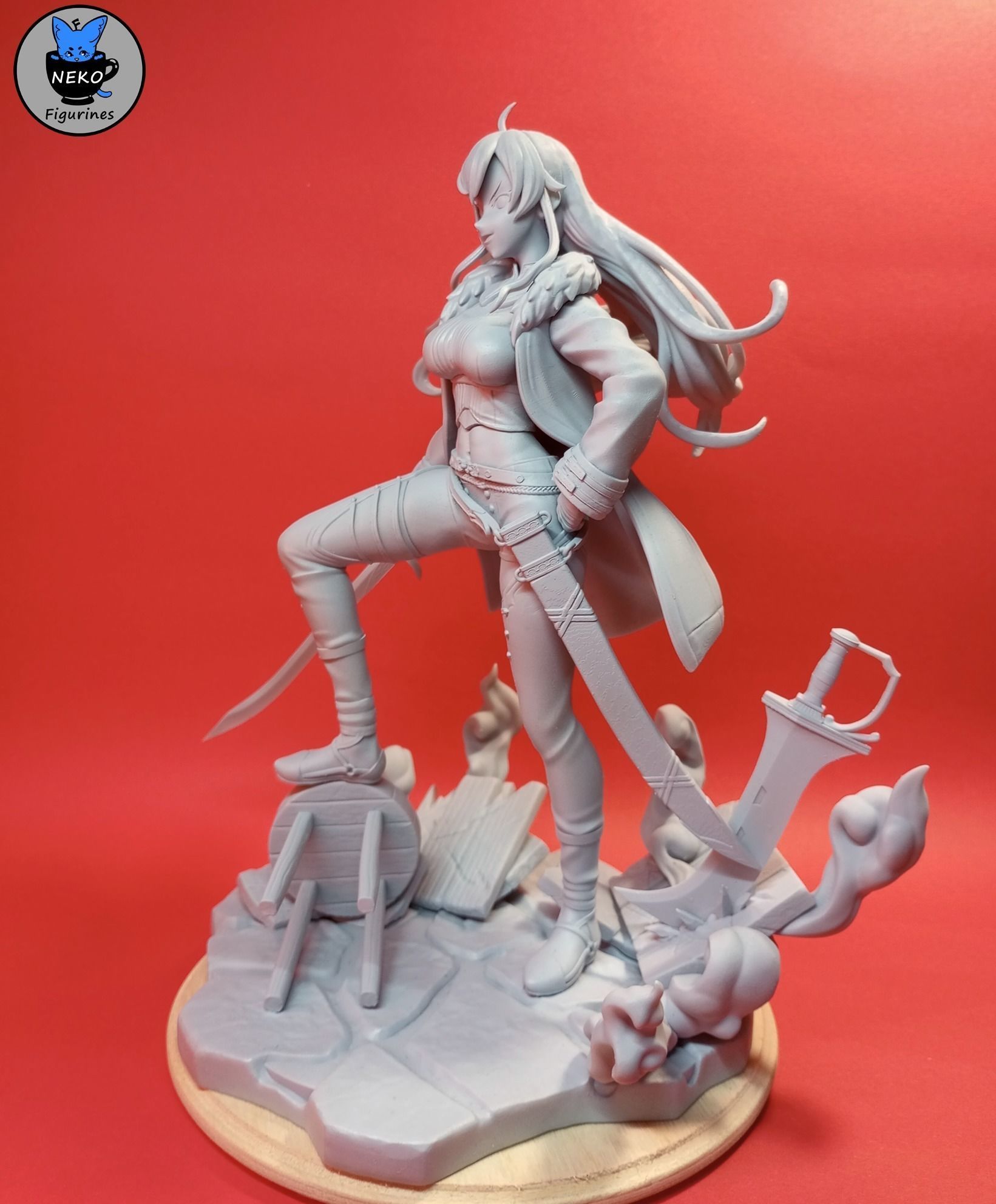 Eris Greyrat - Mushoku Tensei Anime Figurine for 3D Printing 3D print model_21