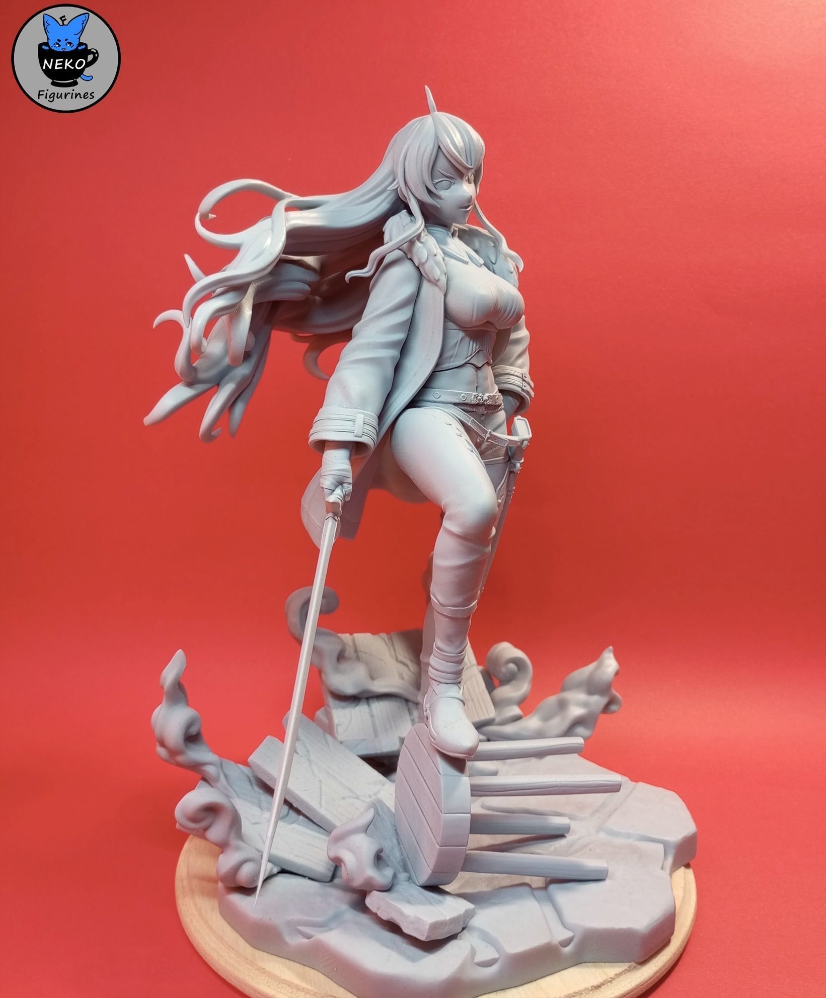 Eris Greyrat - Mushoku Tensei Anime Figurine for 3D Printing 3D print model_20