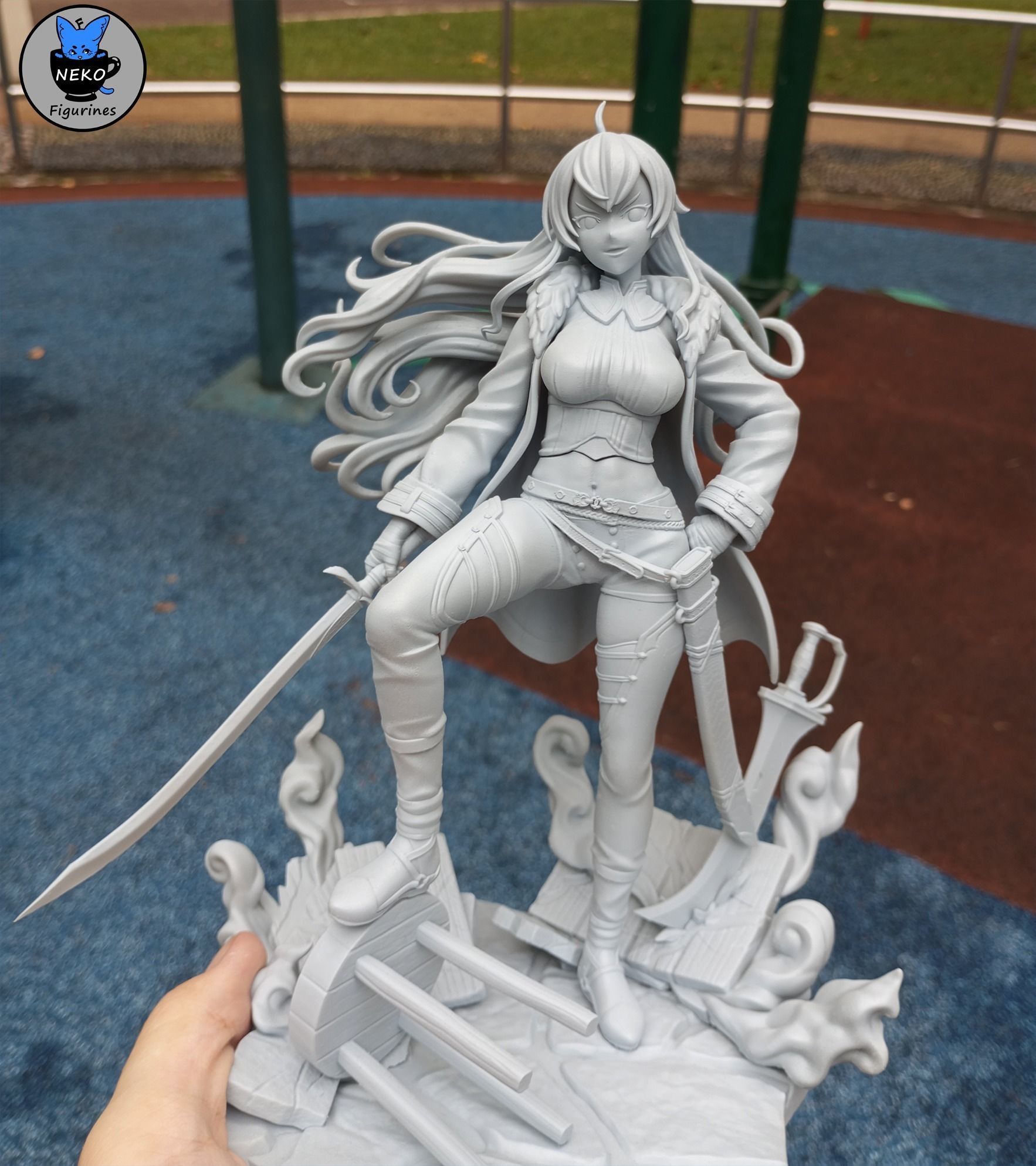 Eris Greyrat - Mushoku Tensei Anime Figurine for 3D Printing 3D print model_7