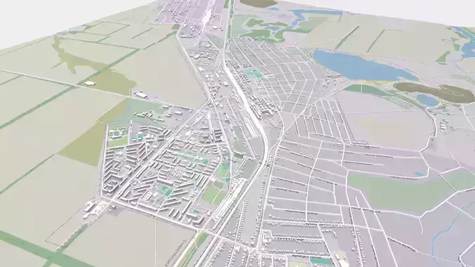 Cityscape Avdiivka Ukraine 