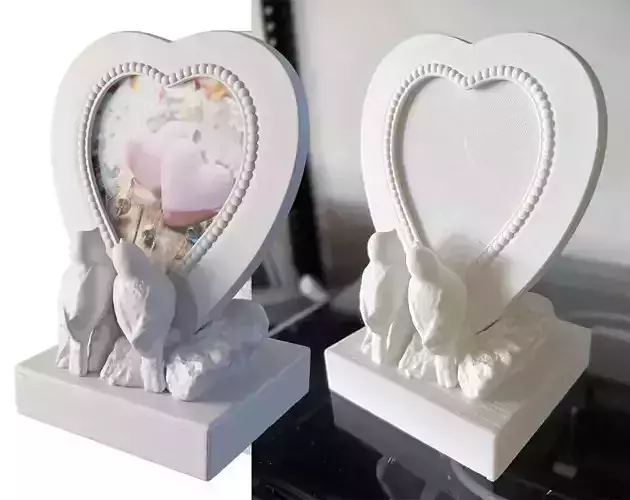 LOVE FRAME PHOTO FRAME  3D print model