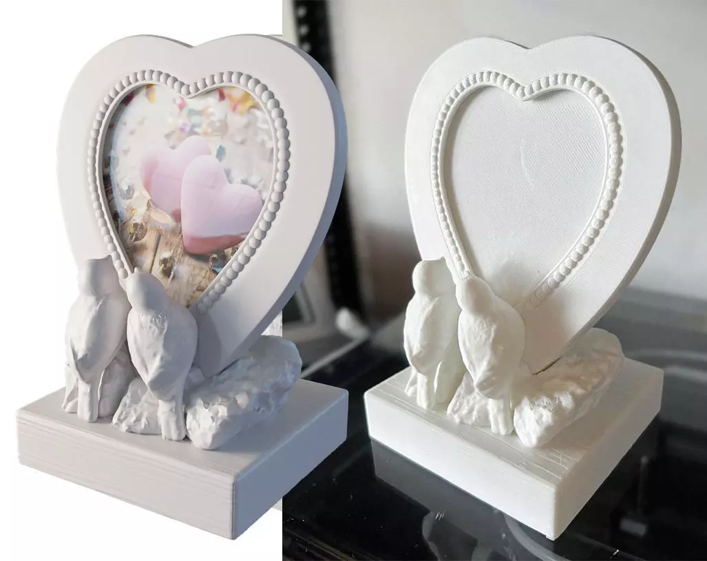 LOVE FRAME PHOTO FRAME  3D print model_0