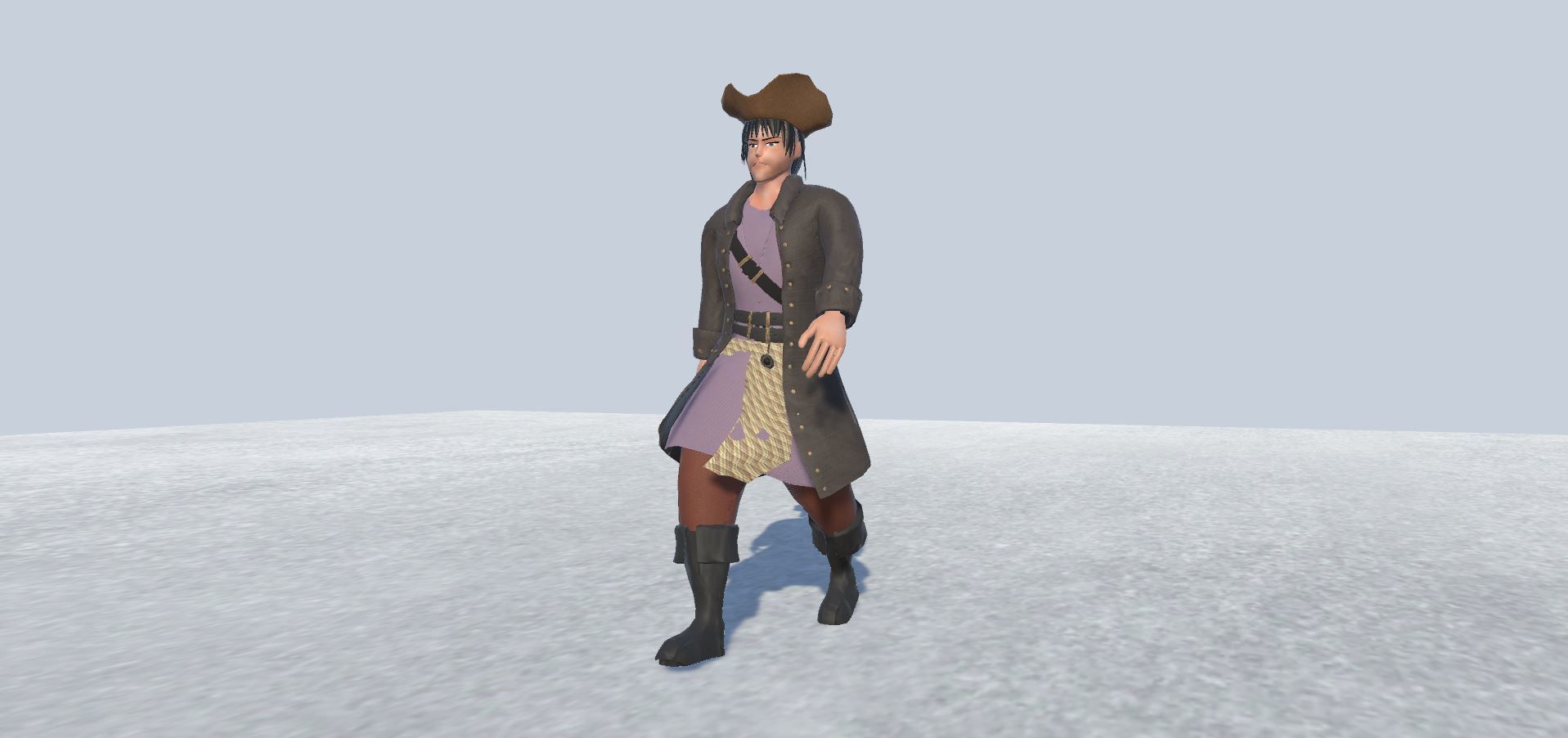 3D model Pirate 5 Avatar Rigged VR / AR / low-poly | CGTrader