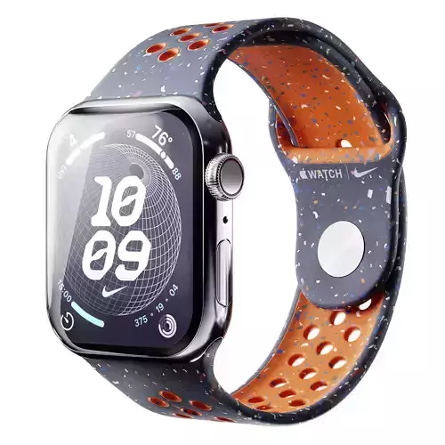 Apple Watch Series 9 Nike Sport Band Blue Flame