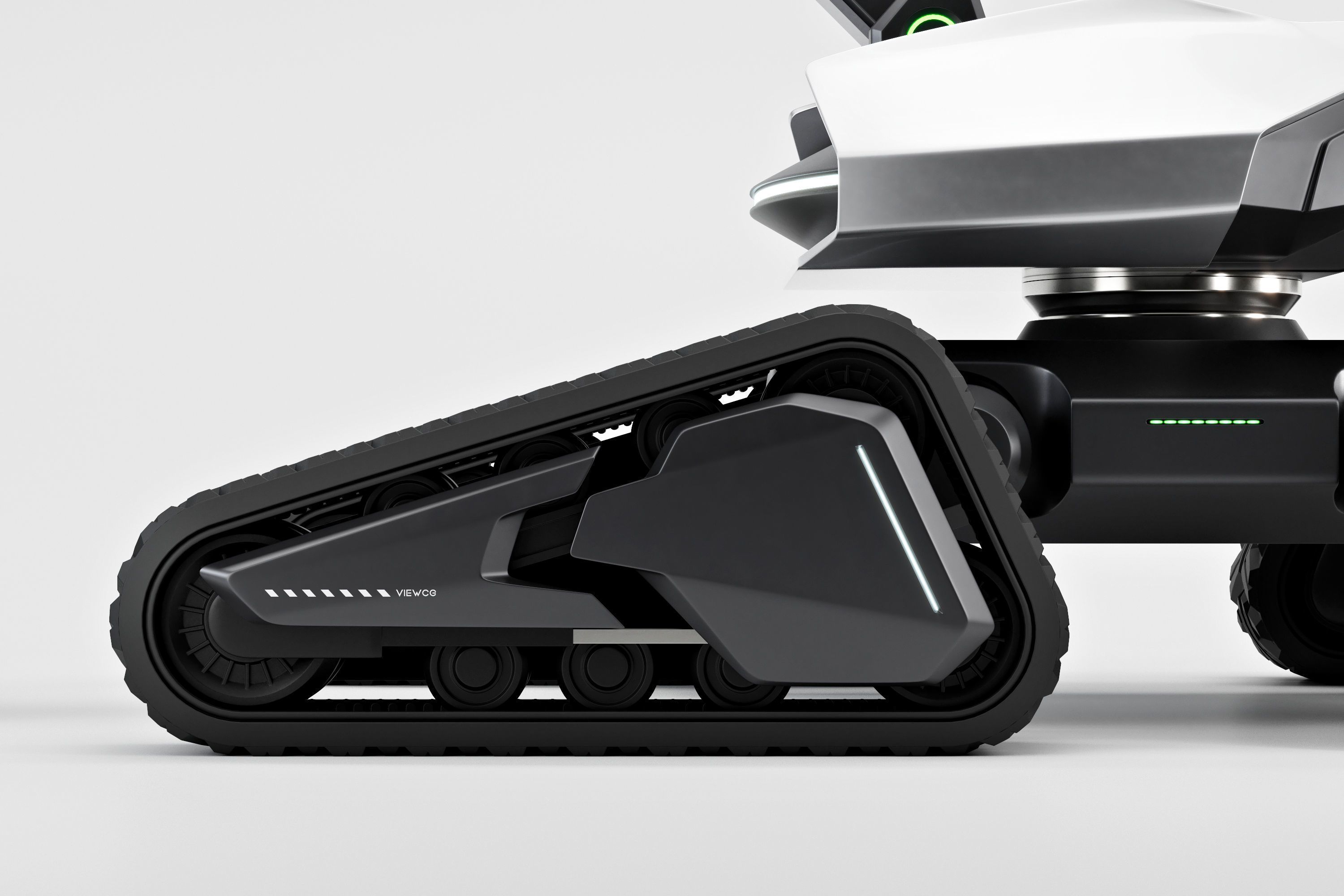 Cyber Excavator 3D model_3