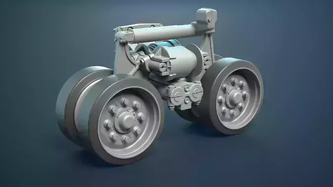 M4 Sherman Tank HVSS Suspension