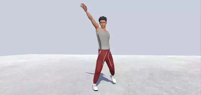 Sports avatar 4 male Rigged 