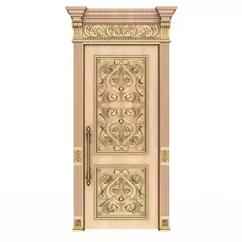 Carved Door Classic 01002 Wood