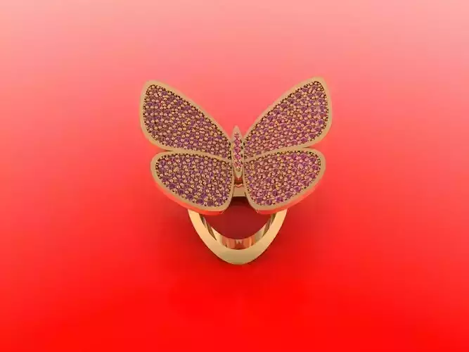 butter fly ring flexible