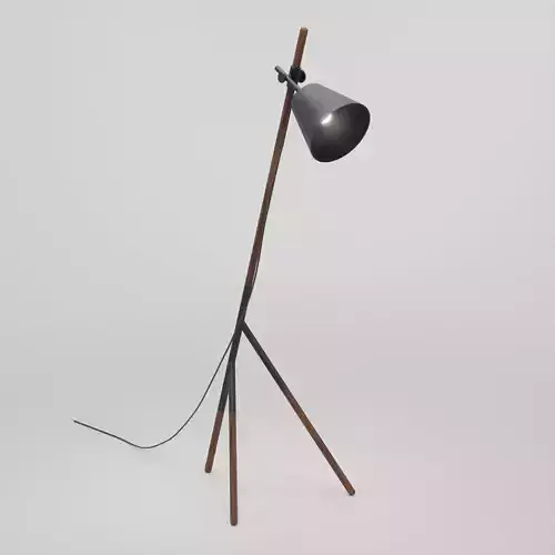 Tripod Floor Lamp Artisan Insert Lamp