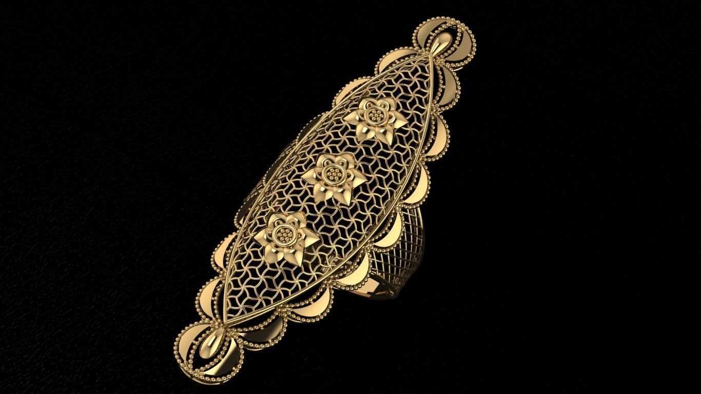 50 Wire Mesh 3dm model pack 3D print model_25