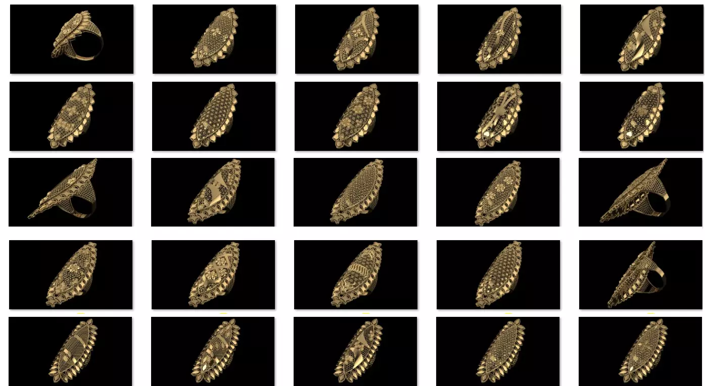 50 Wire Mesh 3dm model pack 3D print model_0