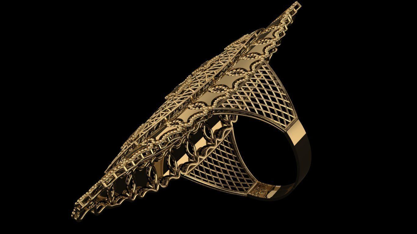 50 Wire Mesh 3dm model pack 3D print model_7