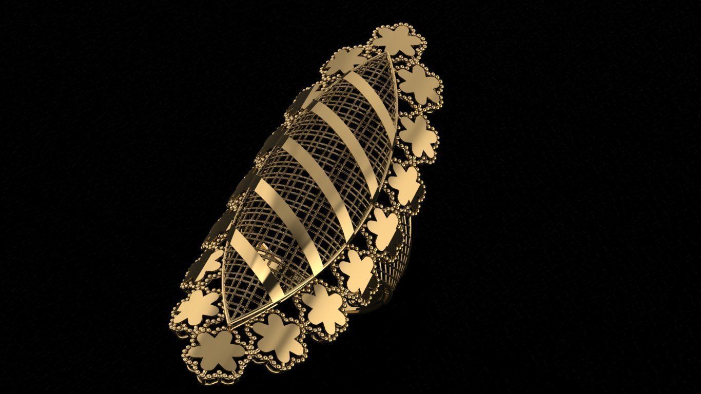 50 Wire Mesh 3dm model pack 3D print model_40