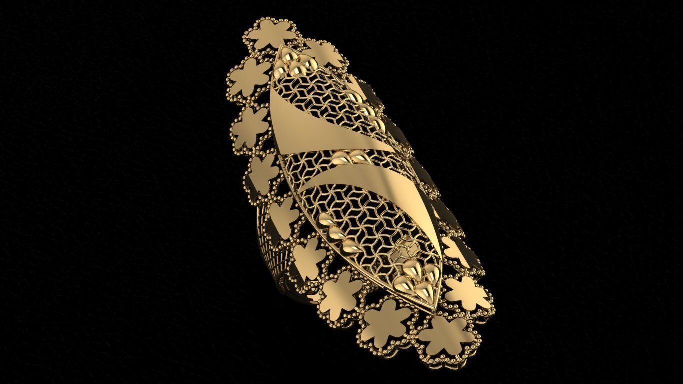 50 Wire Mesh 3dm model pack 3D print model_46