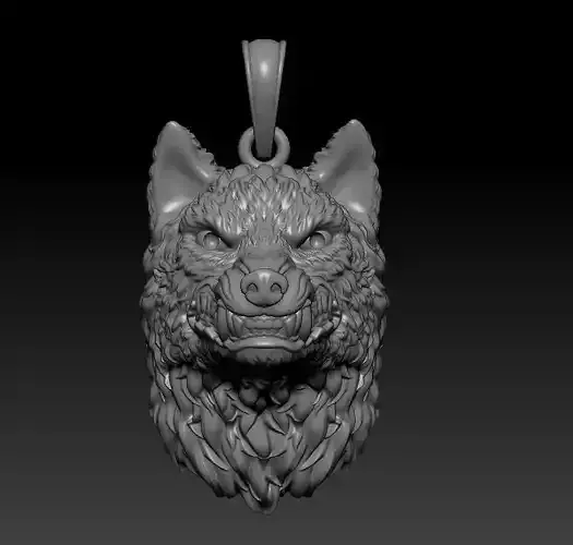 Pendant Wolf