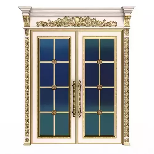 Carved Door Classic 01101 White