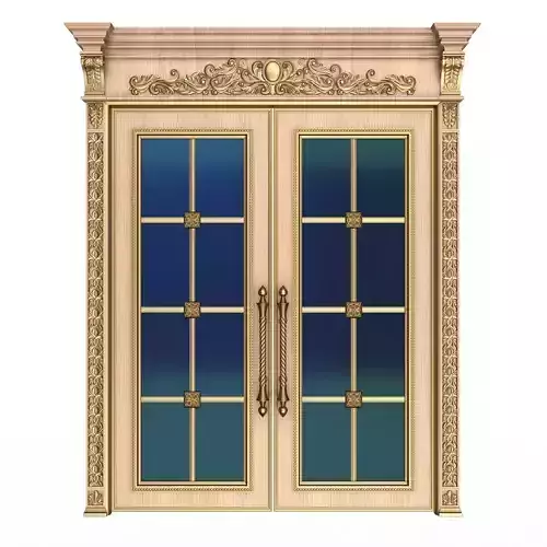 Carved Door Classic 01101 Wood