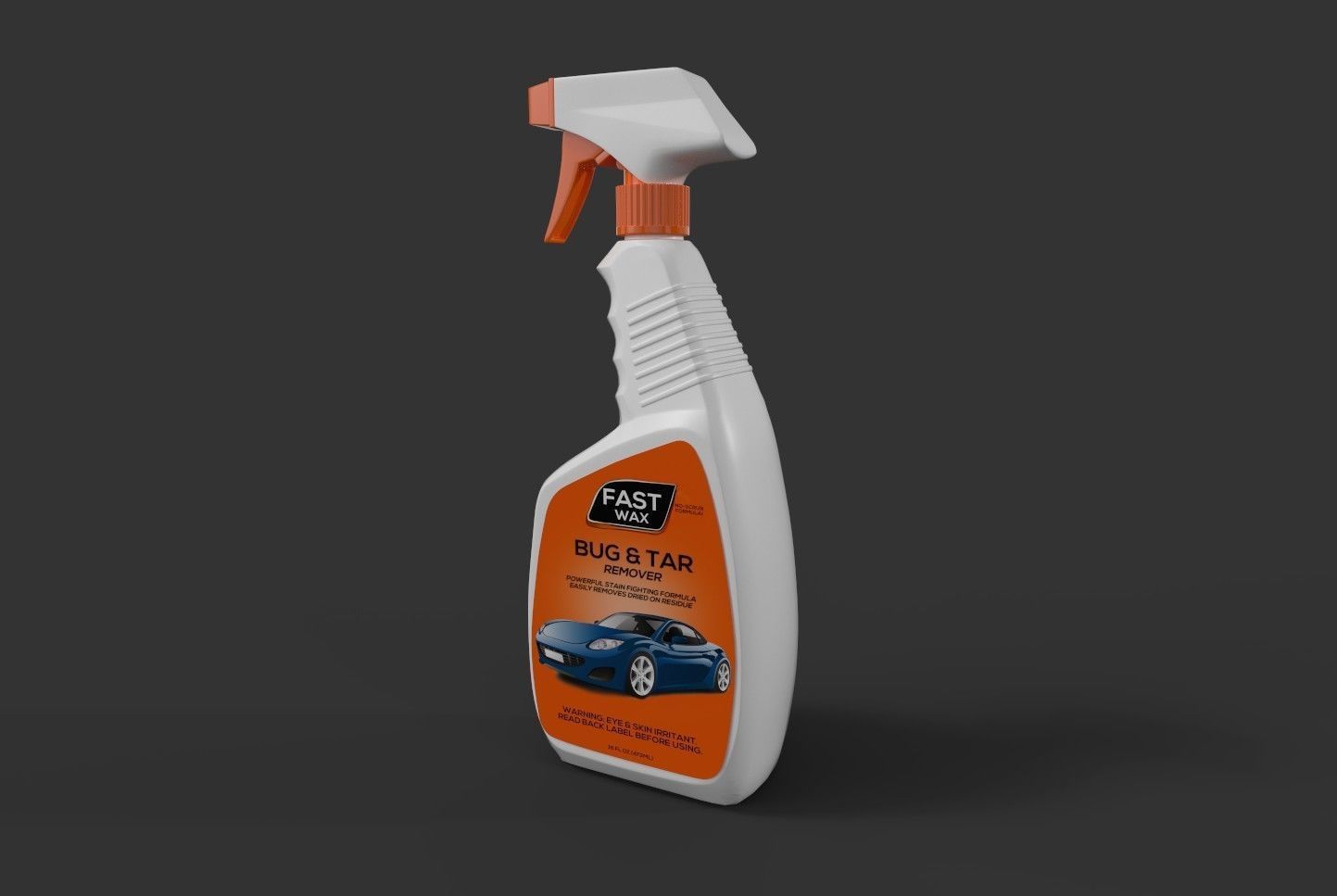 Bug and Tar Remover Low-poly 3D model_2
