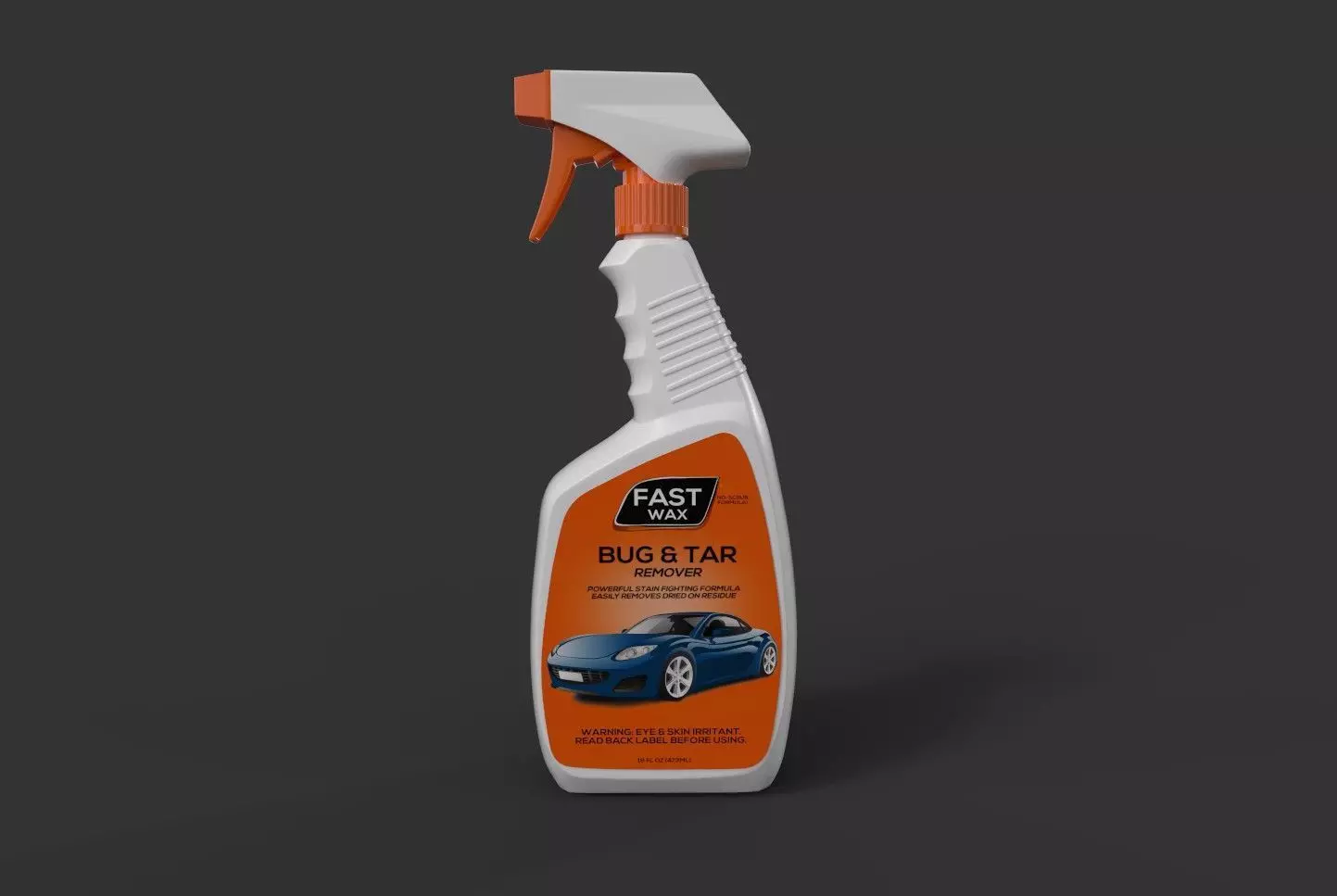 Bug and Tar Remover Low-poly 3D model_0