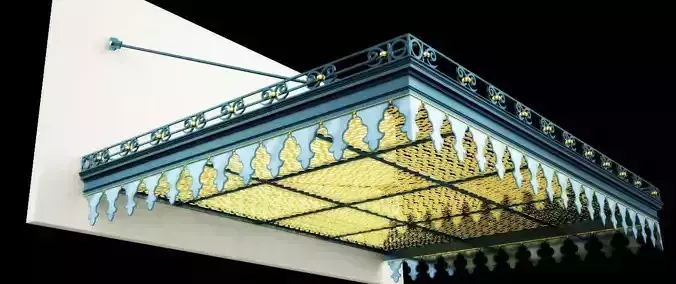 Wrought iron Canopy