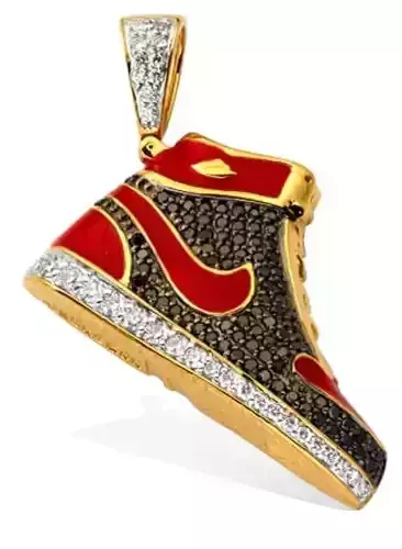 nike shoe pendant