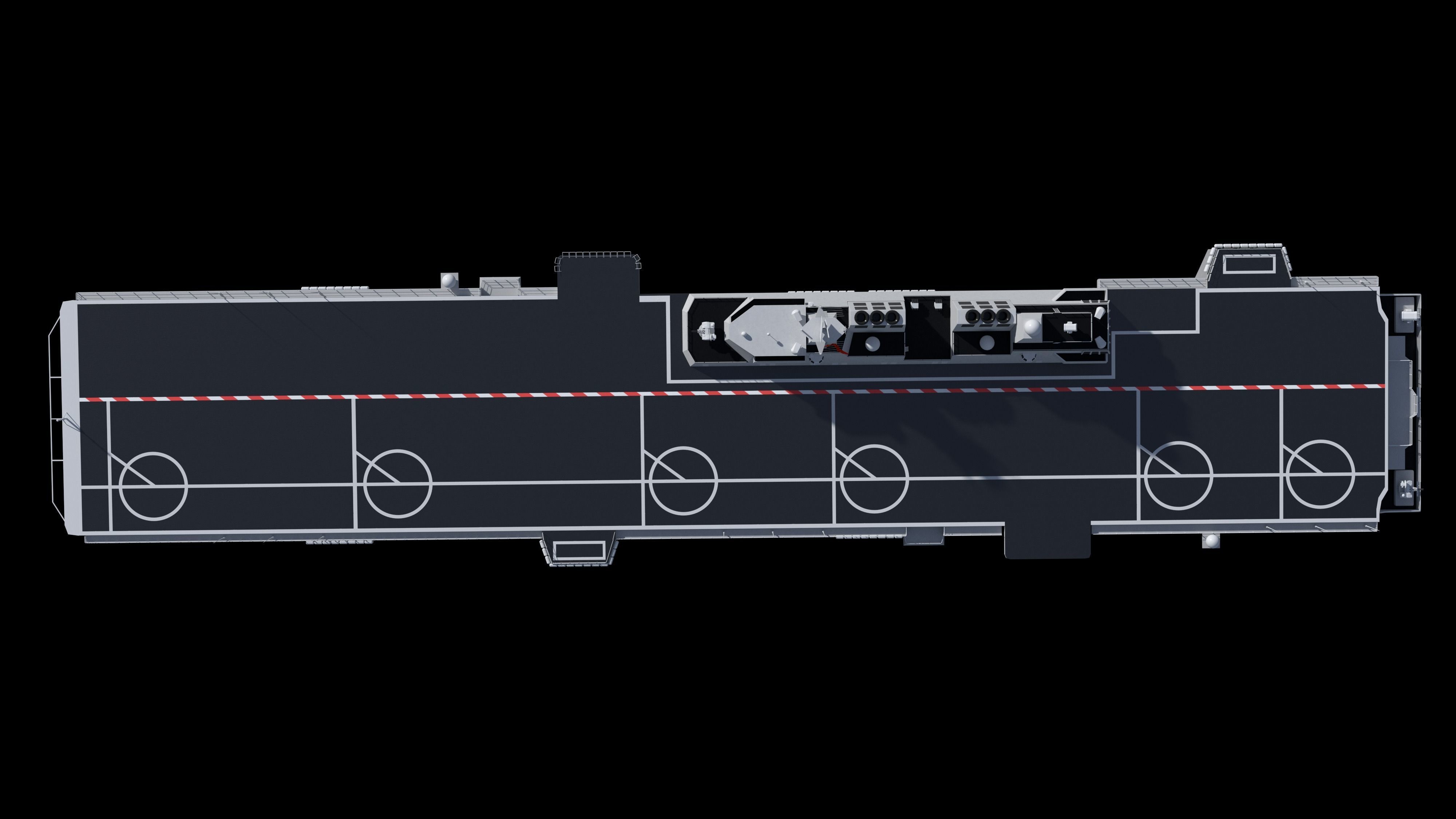 The China Type 075 amphibious assault ship model 3D model_3