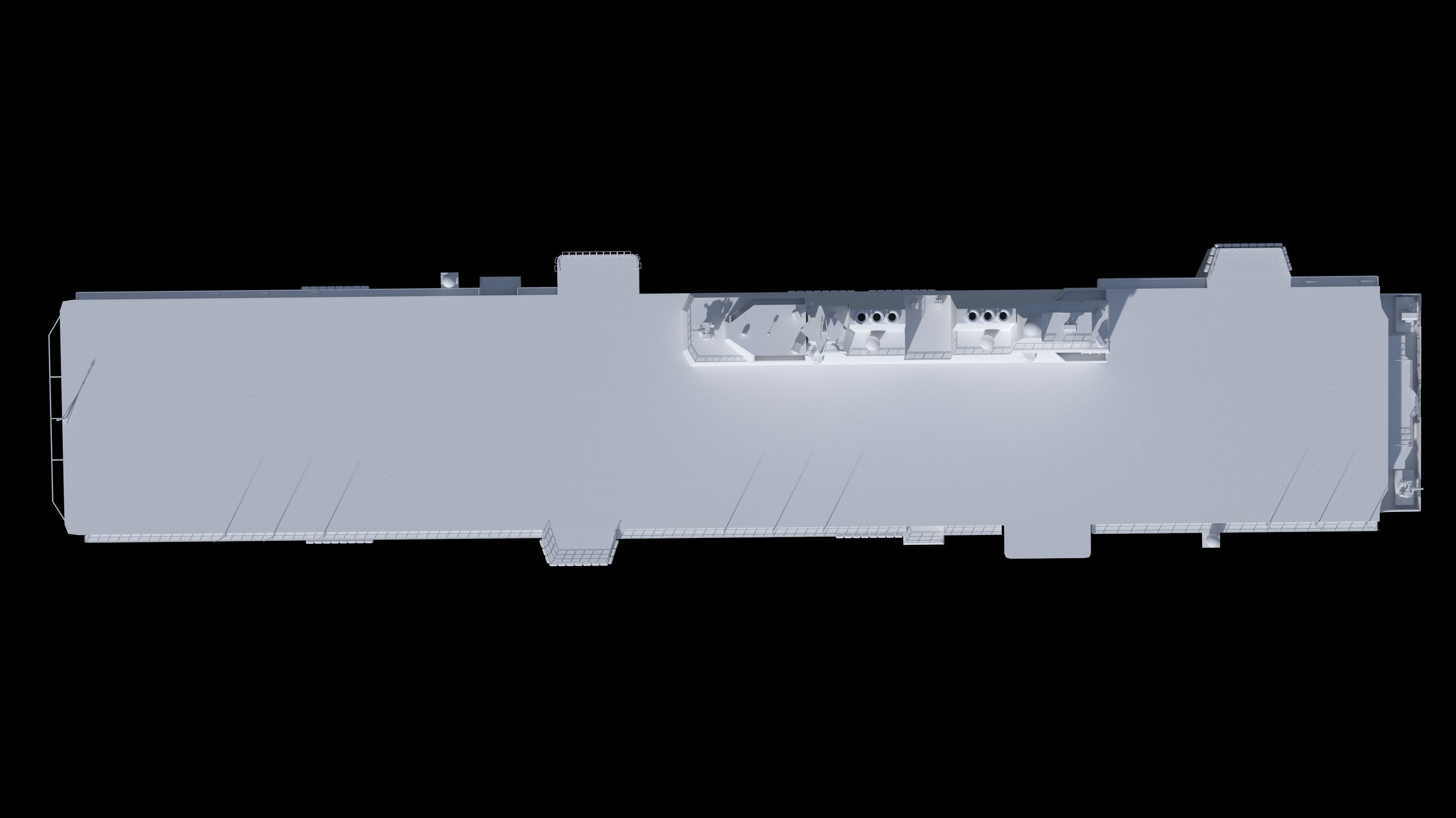 The China Type 075 amphibious assault ship model 3D model_8