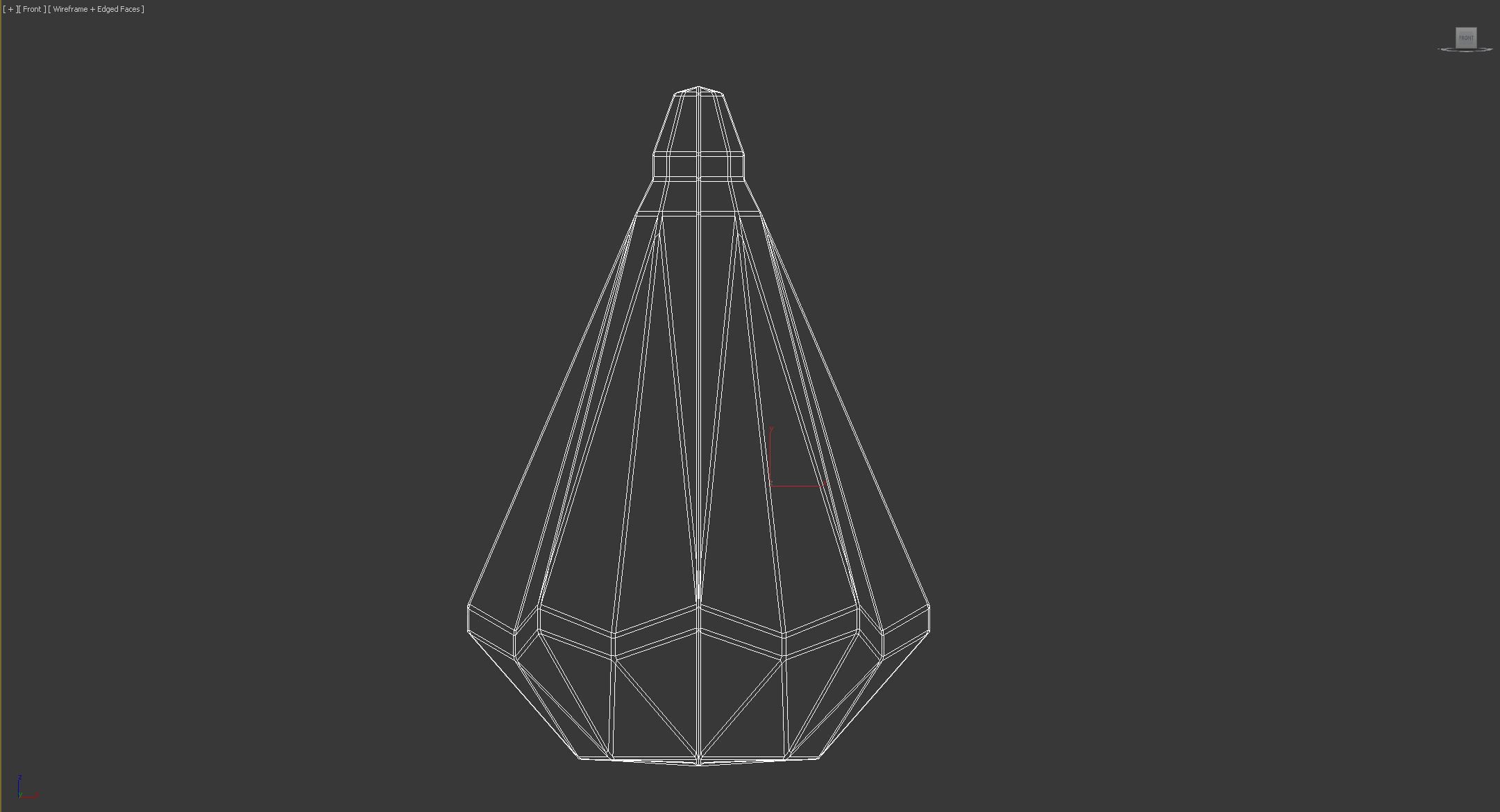 Drop Gemstone Swarovski 3D model_8