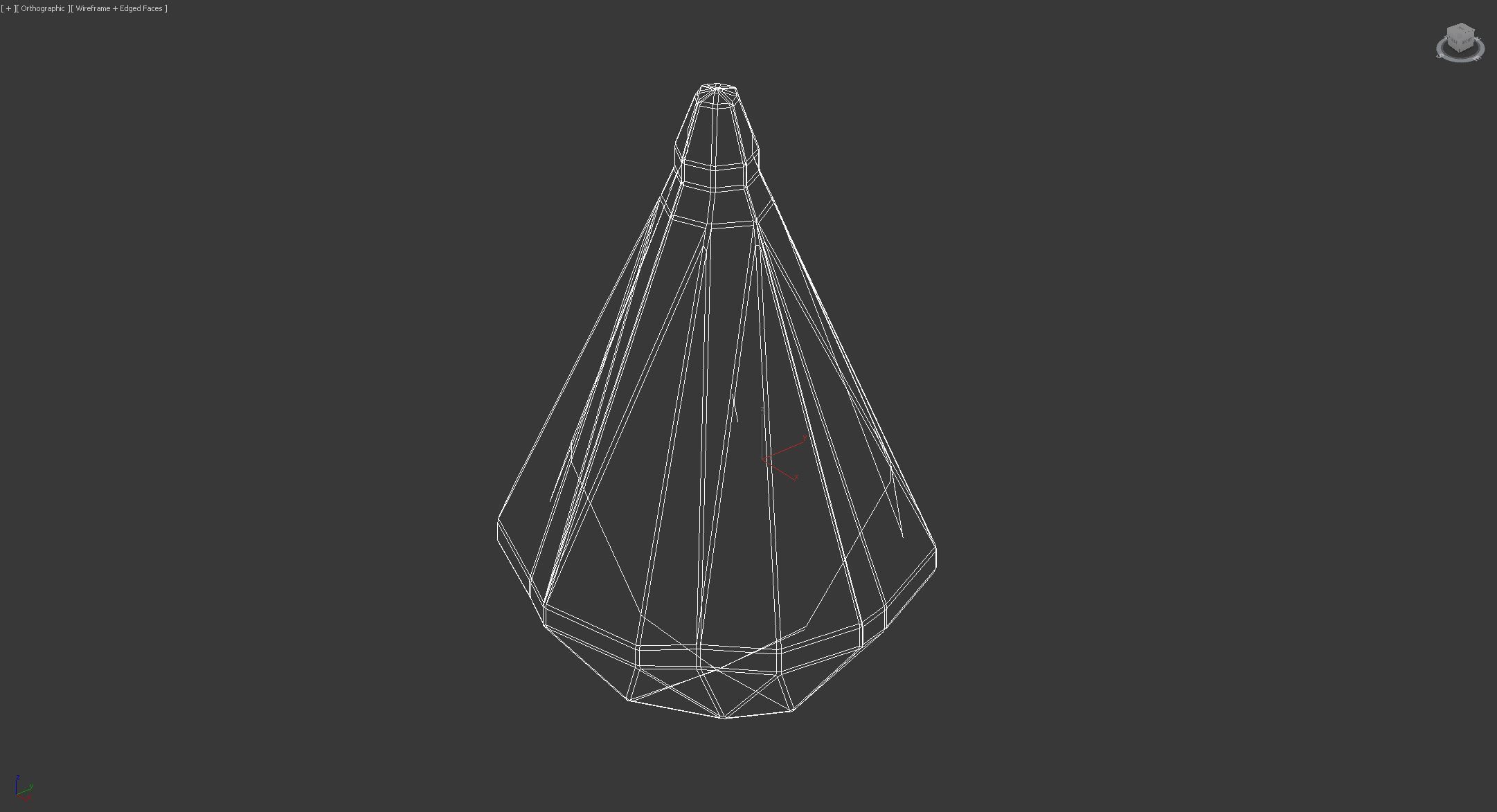 Drop Gemstone Swarovski 3D model_9