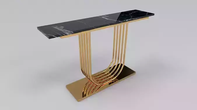 Luxury console table pipa U 