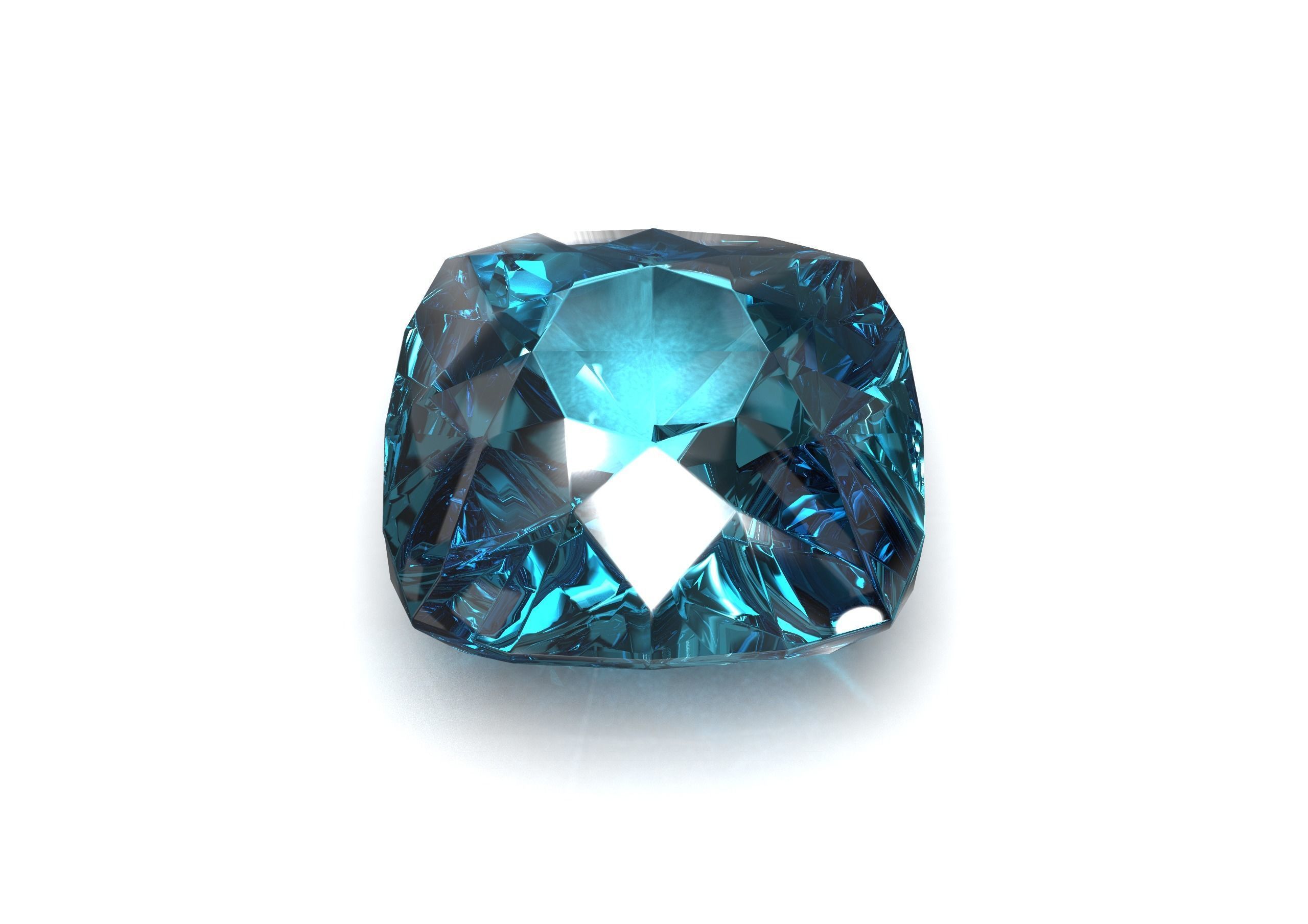 crystal stone 3D model_1