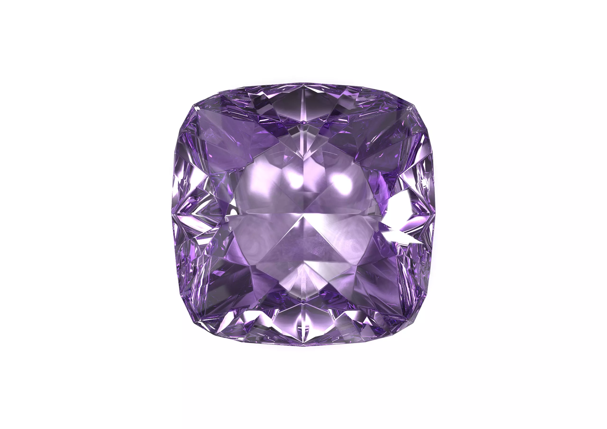 crystal stone 3D model_0