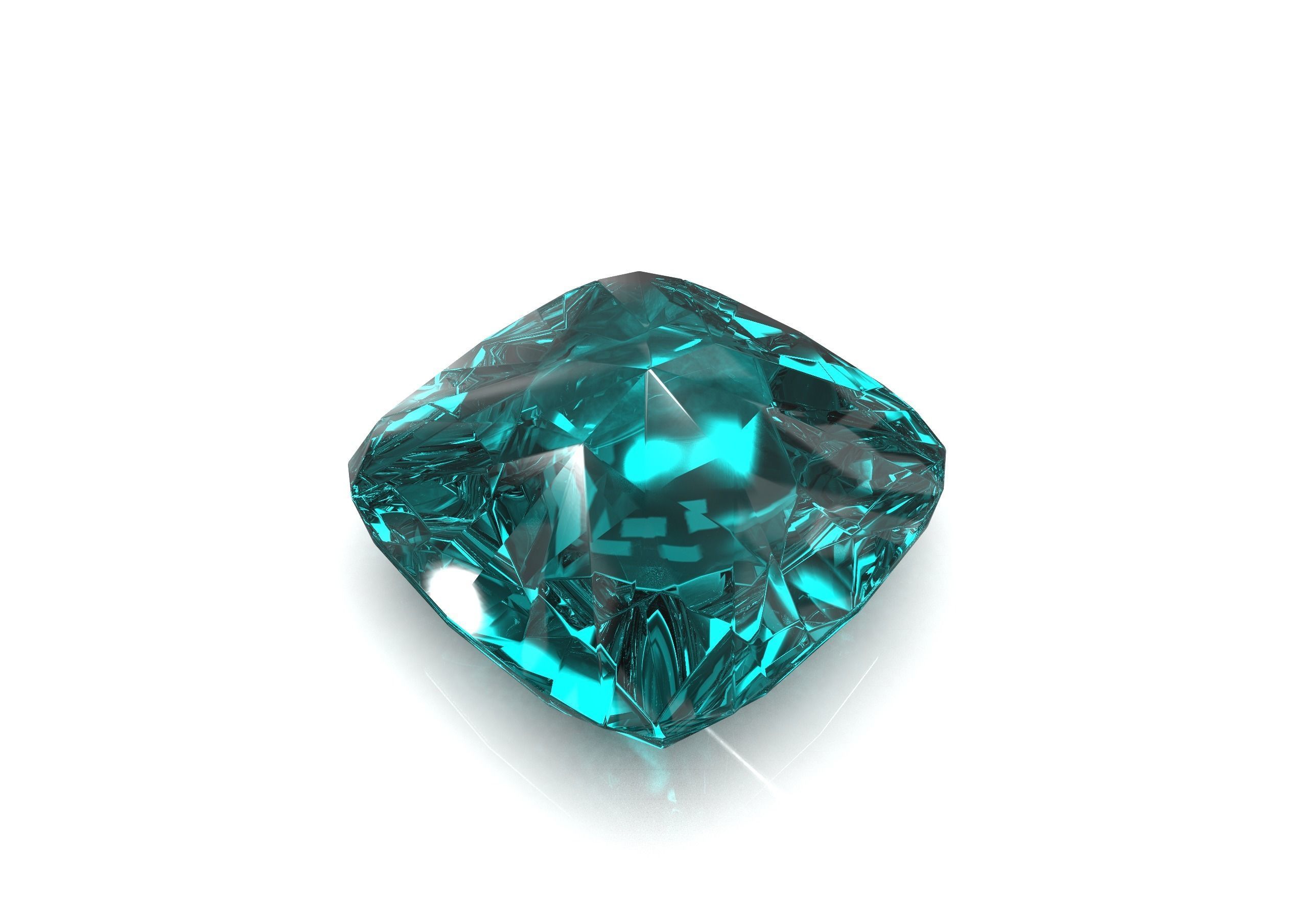 crystal stone 3D model_5