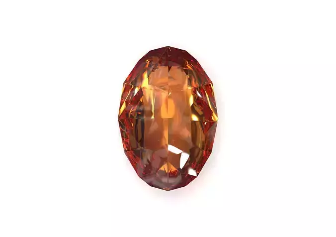 Faceted Oval Fancy Gemstone