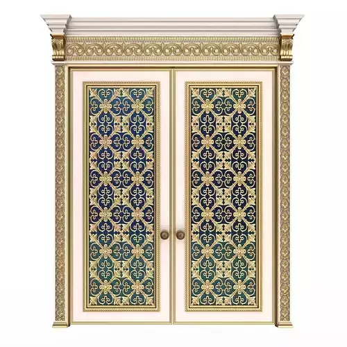 Carved Door Classic 01201 White