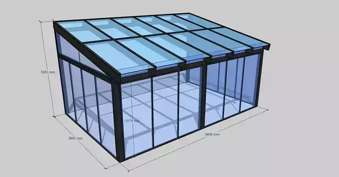 Wintergarden 5840x3850 mm