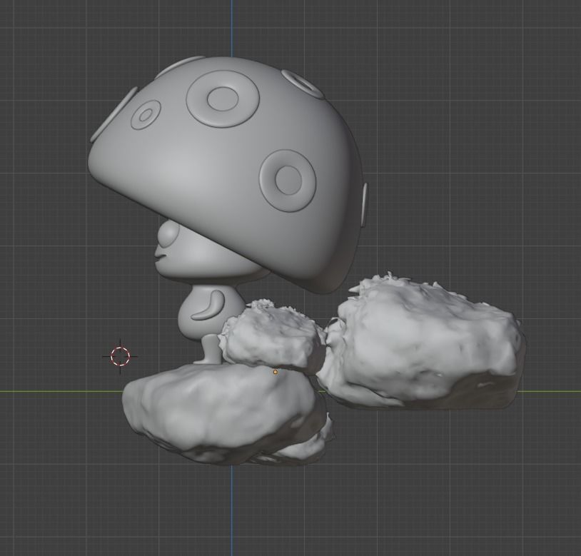 Tiny Mushroom 3D model_5