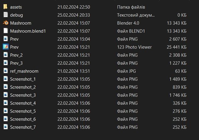 Tiny Mushroom 3D model_8