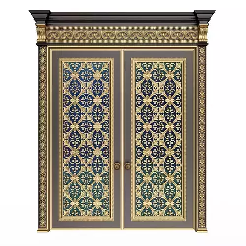 Carved Door Classic 01201 Black