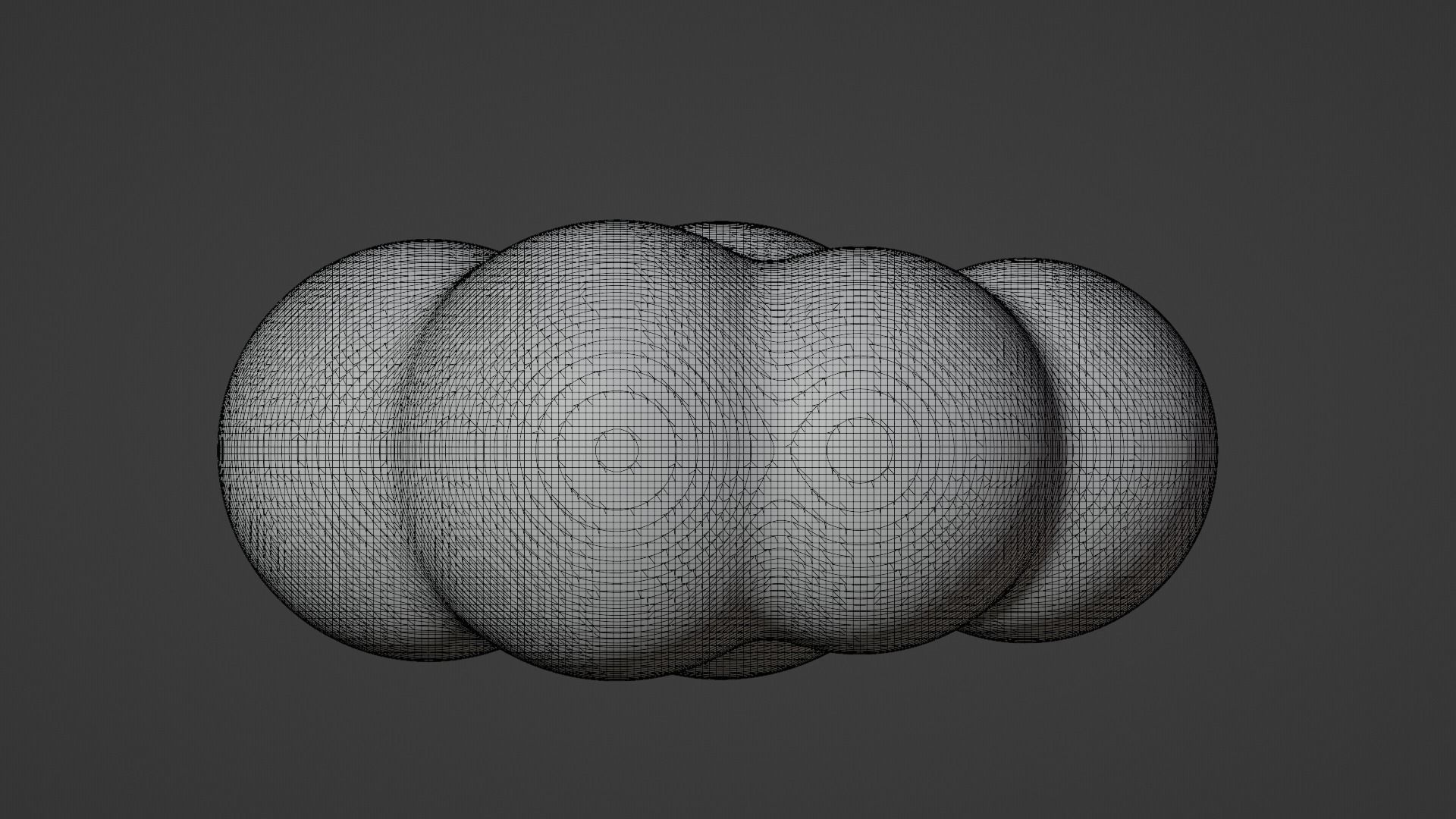 Gold Cloud 3D model_15