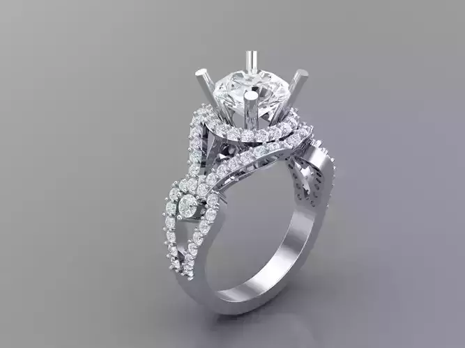 Diamond Wedding Women Ring 1WR294
