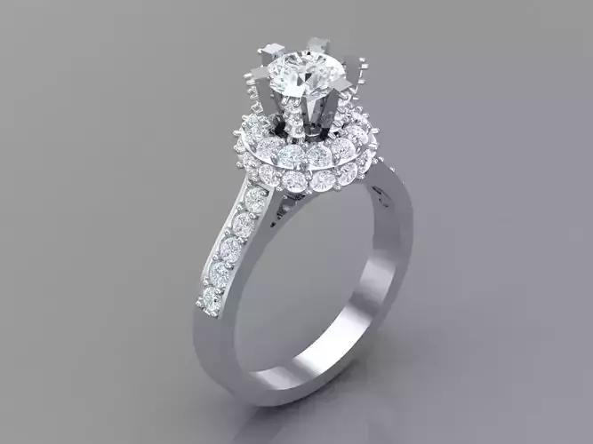 Diamond Wedding Women Ring 1WR293