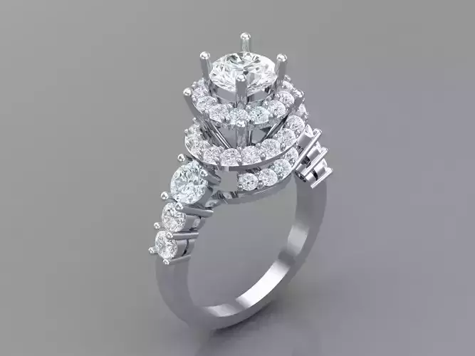 Diamond Wedding Women Ring 1WR292